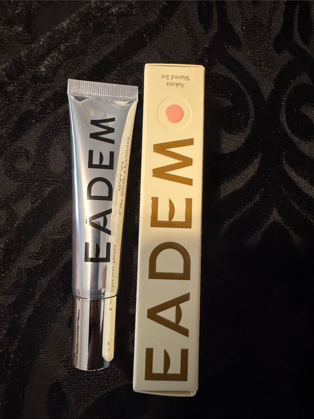 Full size Eadem Satin Shaped Ice Lip Balm & Gloss — Soft Pink